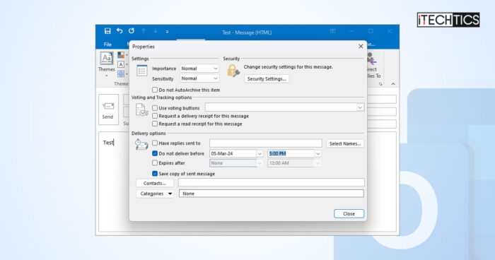 How To Schedule Emails And Automatic (Out of Office) Replies In Outlook