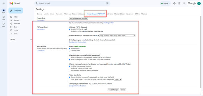 IMAP, POP3, And SMTP Settings For All Major Email Service Providers 1 Enable and configure IMAP POP3 on Gmail